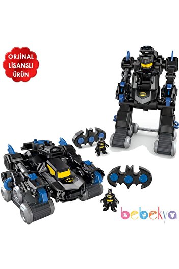 Imaginext Dc Super Friends Uzaktan Kumandalı Tanka Dönüşen Bat Bot Batman Robot Araba Batm