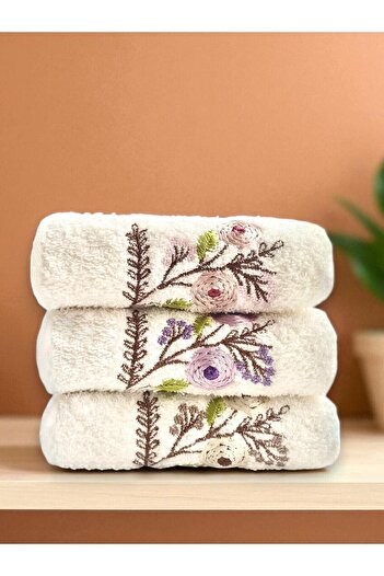 asev tekstil 30X50 cm 3-Piece Kitchen Towel |   Hand Towel |   Face Towel Set
