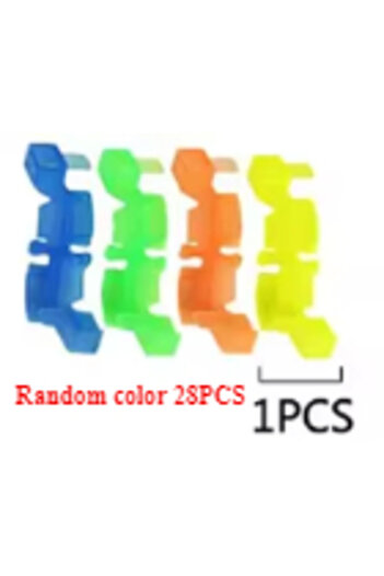 Choice Road random 28PCS Children's Free Assembly Graphics Diy Electric Light Car Night Light Track Tunnel