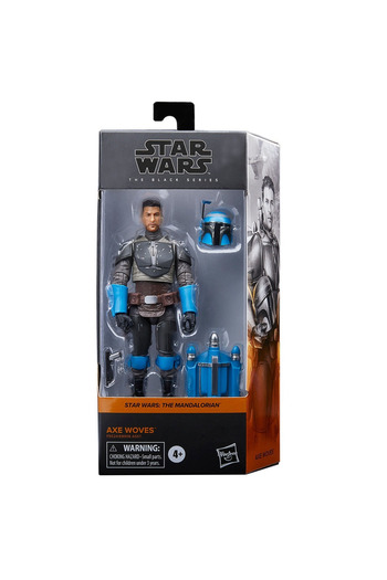 Hasbro IN BOX AXE Original 6 Inch Star Wars The Black Series The Mandalorian Axe Woves Action Figure Toys C