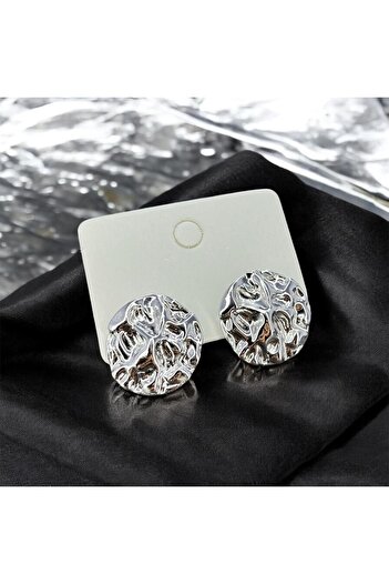Candy Patterned Round Earrings