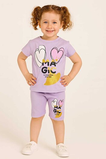 KAMİKAM Lovely and High Quality Printed Children's Suit
