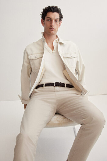 H&M Pamuklu Chino Slim Fit