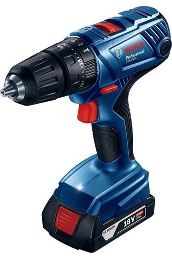 Bosch Professional GSB 180-LI 18V 2Ah Çift Akülü Darbeli Matkap Vidalama