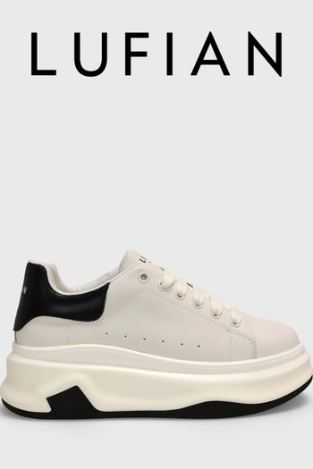Lufian 121230028 Παπούτσια Unisex Sneaker Aprıl ΛΕΥΚΟ