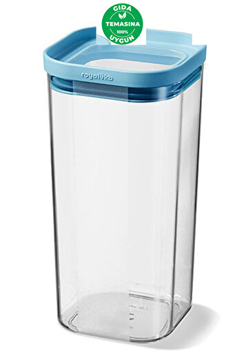 Prima Nova Seoul Dry Food Storage Container 1800 ml - 12 X 12 X 23 cm