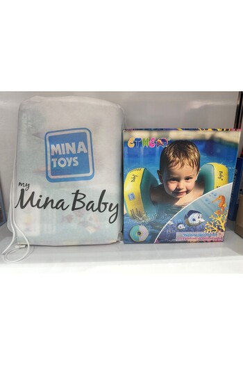 MyMinaBaby Beginner Level Swimming Sleeve with Special Sponge Children's Baby Sleeve with Special Bag Gift