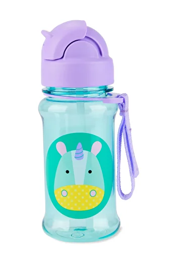 Skip Hop Zoo Tritan Water Bottle Unicorn with Straw