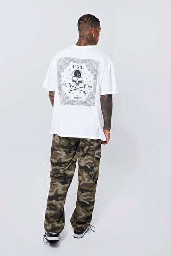 CLAYES Oversize Λευκό T-shirt Mxn