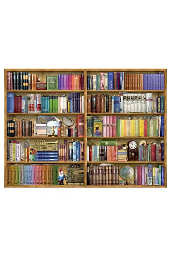 Anatolian Puzzle 1000 Piece Jigsaw Puzzle - Bookshelf 1093