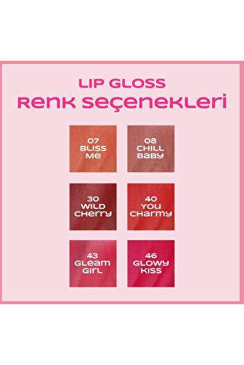 Unfilter Beauty Lipgloss 07 Bliss Me