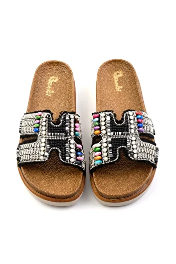 Bambi Black Women's Slippers K04823120887