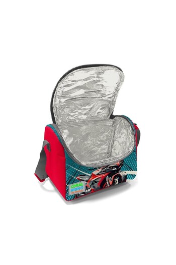 Coral High Gray Nefti Anime Motorcycle Thermo Lunchbox 11764