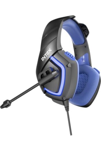 Intex GAMING Wired Headset Titan | IT-311 BLU