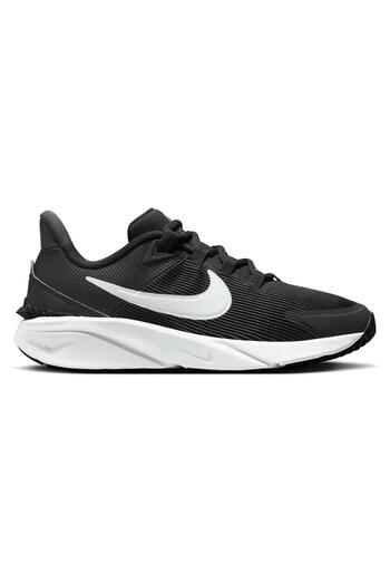 Nike Star Runner 4 Road Running Shoes - Royal Black/White