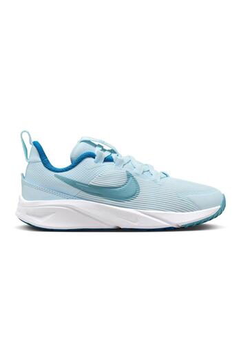 Nike Star Runner 4 Elastic Lace Shoes - Glacier Blue/Astronomy Blue/White/Denim Turquoise