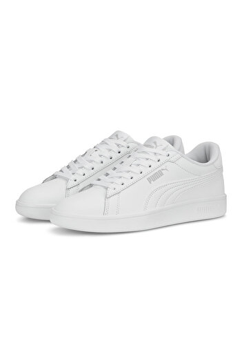 Puma Smash 3.0 L Jr Shoes - White