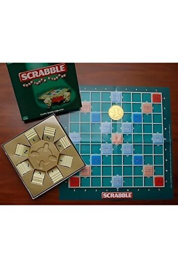 SUKILO Scrabble Classic Crossword Board Game – Word Building Game for Families, Kids & Adults