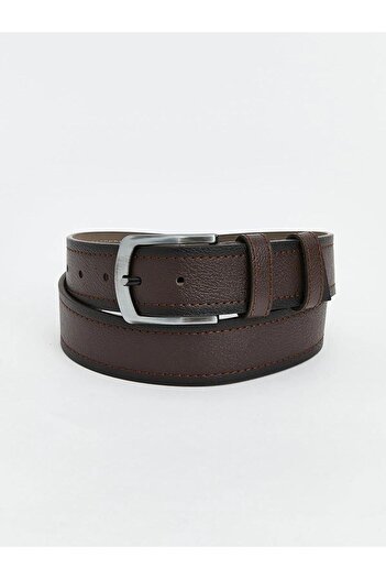 LC Waikiki LCW ACCESSORIES Ανδρική ζώνη με δερμάτινη εμφάνιση (W5)