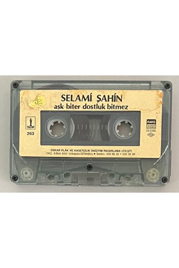 Raks Selami Şahin Love Ends Friendship Never Ends Cassette (There Is No Cardboard Only Cassette Period Paper Printing Cassette)