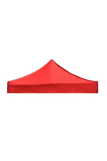 SDX Market Waterproof Roof for Folding Pavilion 2.9 m x 2.9 m, Red