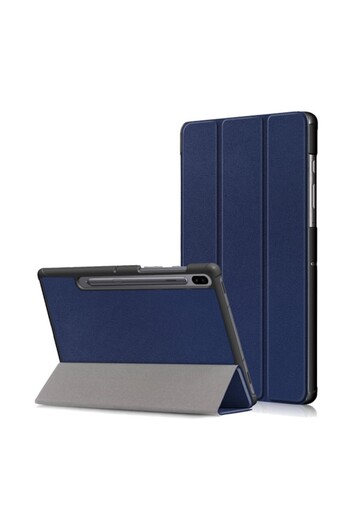 WOW Husă compatibilă cu Samsung Galaxy Tab S6 10.5 T860/T865, P47, Nano Fiber, Albastră