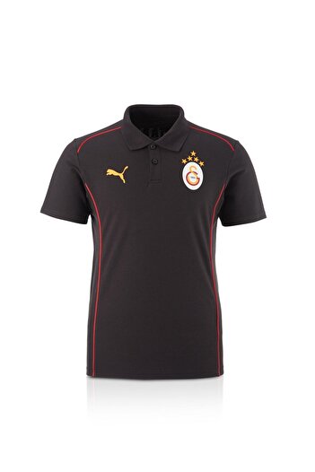 Galatasaray Original Puma a Team Training 5 Star Polo T-Shirt Gift Lion Wooden Boxed