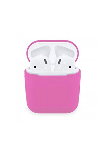 Bibilel Husa suport casti compatibila cu Apple AirPods, Roz