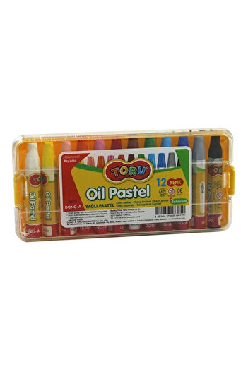Dong-A 12 Colors Professional Pastel Paint Plastic Box 262112