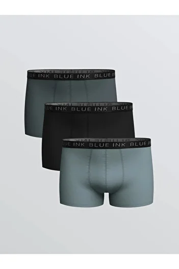 LC Waikiki Standard Fit Cotton Flexible Men's Boxers 3-Piece (W5)