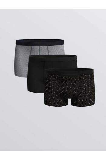 LC Waikiki Standard Fit Cotton Flexible Men's Boxers 3-Piece (W5)