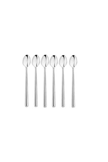 E EFRALL Long Stainless Steel Spoon Set - 6 Pieces