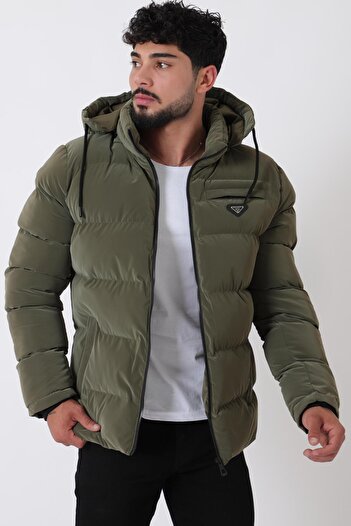 Stilkombin Pocket Zipper Emblem Nova Winter Inflatable Coat Pldp 2959-Nm_50451