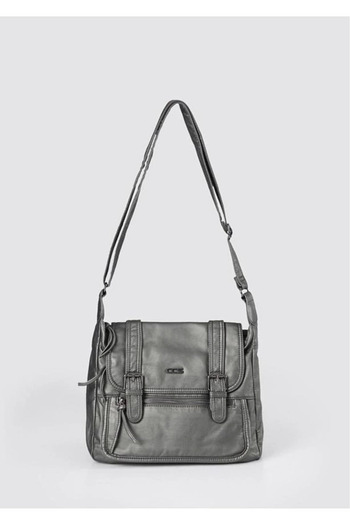 ısf Liye platinum skin shoulder bag
