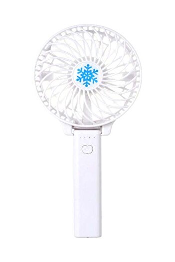 Generic Mini USB Battery Foldable Cooling Fan 4.5W White