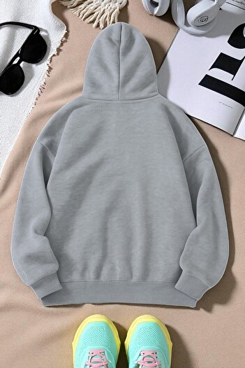 uyguntarz Unisex Dont over Think Design Printed Sweatshirt