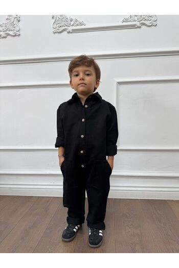 bohemiankids baby wear Unisex Pocket Datay Overalls