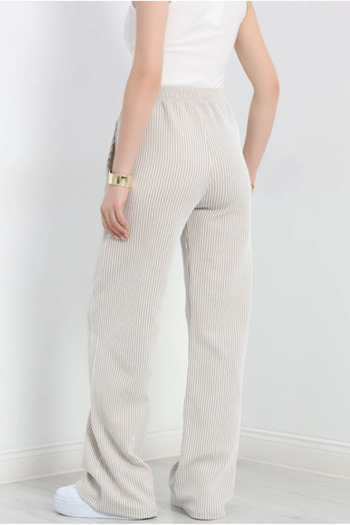 Kezban Tekstil Waterway STRIPED Ελαστικό Παντελόνι με ΤΣΕΠΗ