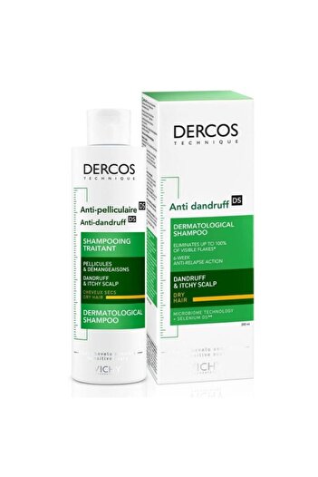 Vichy DERCOS ANTI-DANDRUFF SHAMPOO FOR DRY HAIR 200ML