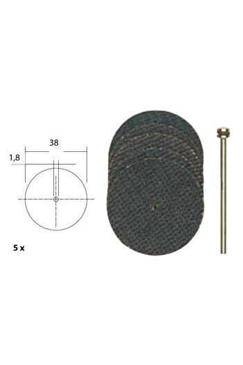 Proxxon 28818 Ceramic Cutting Disc 38 mm 5 Pieces