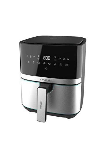 CECOTEC Hot air fryer, oil-free Full Inox 5500 Pro, 1700W, 5.5L, Touch control, 8 Prog