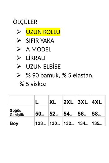 anne moda ankara Yazlık, Uzun Kollu, %90 Pamuklu, A model elbise
