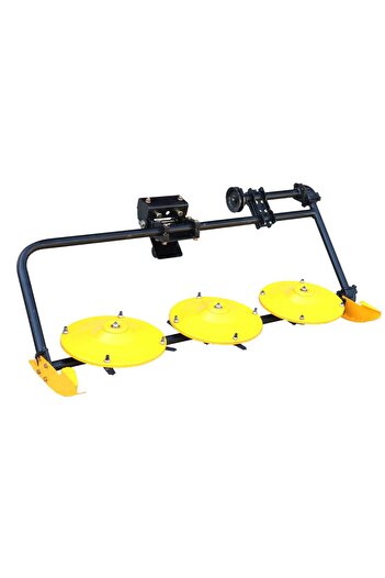 Progarden Cositoare frontala rotativa cu 3 discuri pentru minitractoare Campo T12 G2, G2.1, V25.1 Progard