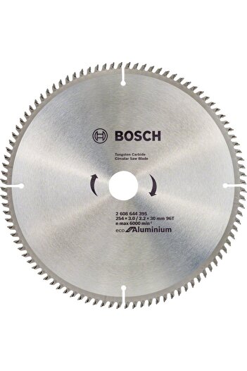 Bosch Circular saw blade for Aluminum, 254x30x3mm, 96T