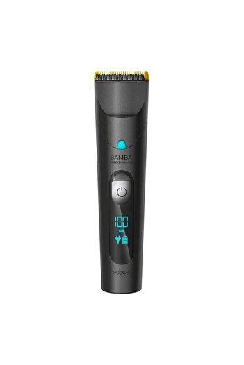 CECOTEC PrecisionCare Beard Trimmer, Cordless, Titanium Head, LCD, 8 Heads