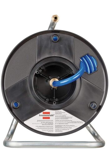 Brennenstuhl Compressed air hose for compressor with reel, anti-twist, 20m, O 6 12mm, 15 bar