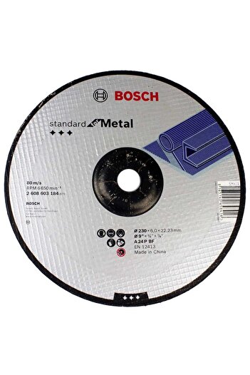 Bosch Standard for Metal A 24 P BF, 230mm, 22.23mm, 6