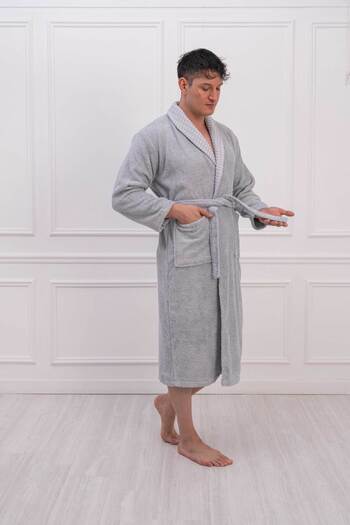 Denia Home Textile |   Line |   100% Cotton Women / Men Unisex Premium Single Bathrobe