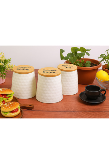 Generic Tea, coffee and sugar storage jars