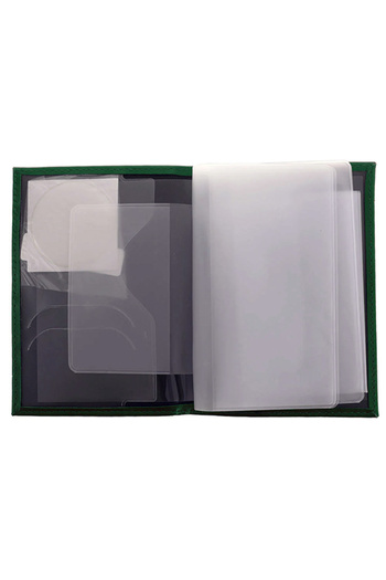 OEM Personalized Car ID Wallet – Dark Green